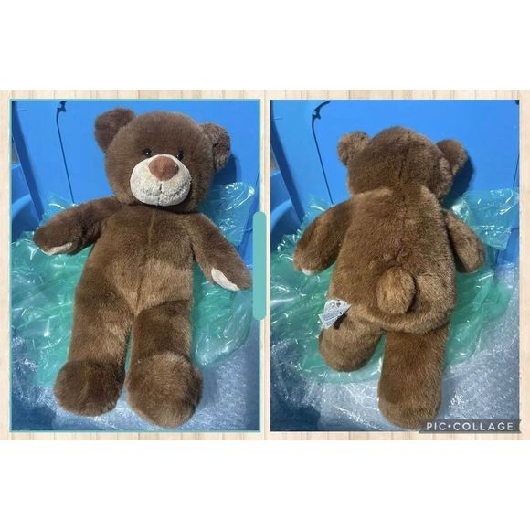 PRICE FIRM One Build A Bear Dark Brown Teddy Bear #1 Superb Condition! - Picture 3 of 3